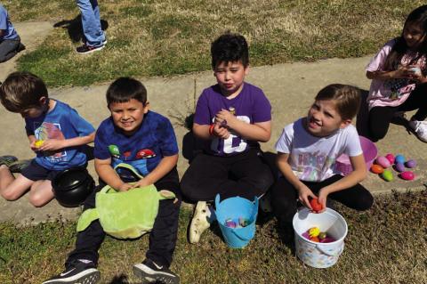 City of Wetumka Celebrates Easter with Egg Hunt