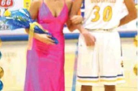 2020 HHS Basketball Homecoming Queen and King