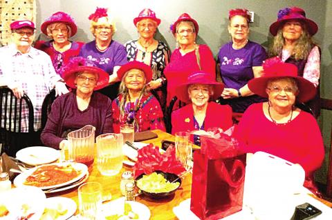 Red Hatters travel to Krebs