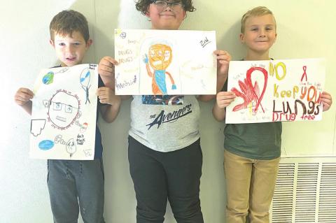 Calvin Red Ribbon Poster Contest Winners