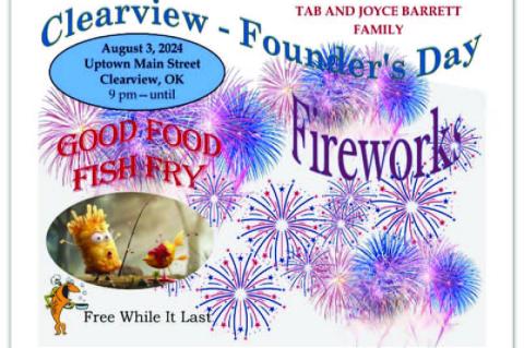 It’s Founder’s Day for Clearview – Celebrated August 3rd.