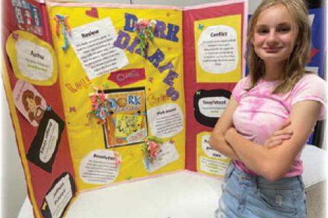 Wetumka 6th Grade Hosts Reading Fair