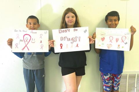 Calvin Red Ribbon Poster Contest Winners