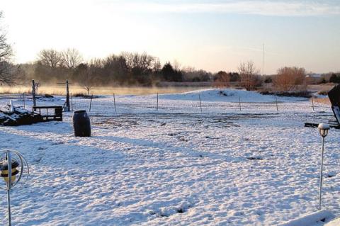 Winter arrives in Vernon!