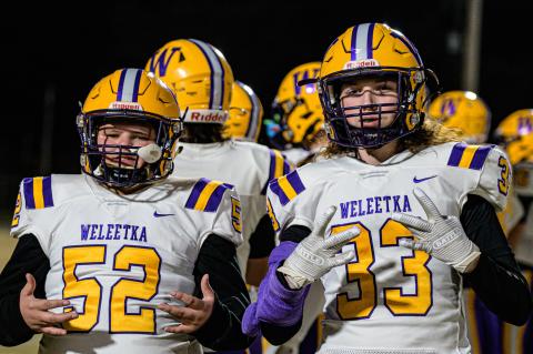 Van Sperry and Ccasper Israel signal victory as they head to the state finals!