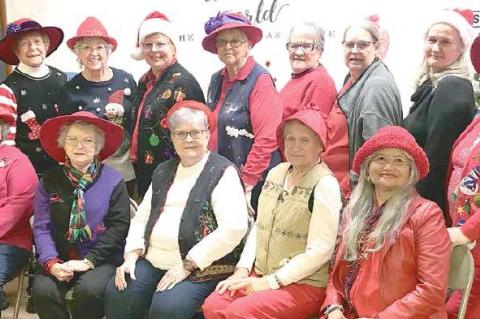 Red Hatters enjoy 2019 Christmas party