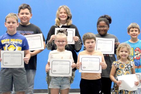 Moss Elementary Awards Given