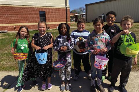 City of Wetumka Celebrates Easter with Egg Hunt