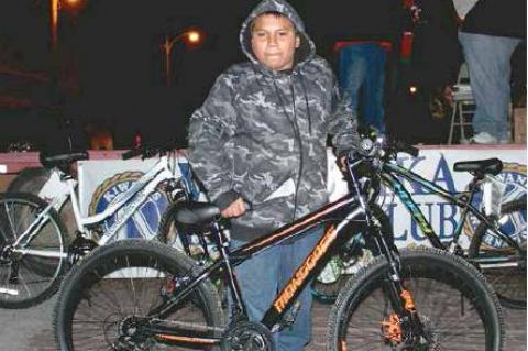 Wetumka Kiwanis Bicycle Winners