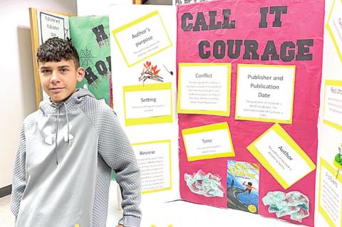 6th Graders Host Reading Fair