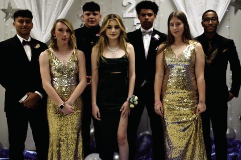 Graham-Dustin Students Attend Prom