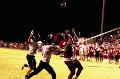 Phillip Ross with the touchdown catch