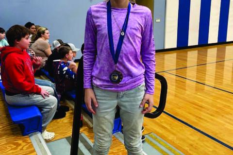Wetumka Elementary Students Place at the Justice Scholastic Meet