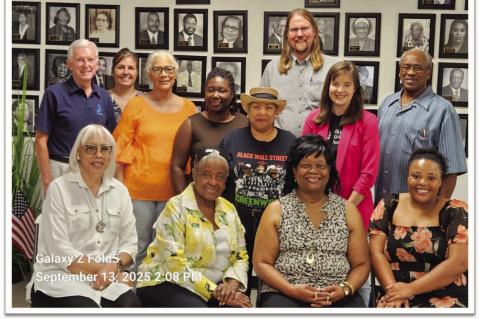The Oklahoma Historical Society Black Heritage Committee Meet at Clearview