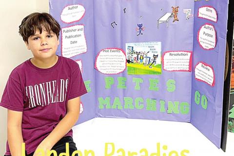 6th Graders Host Reading Fair