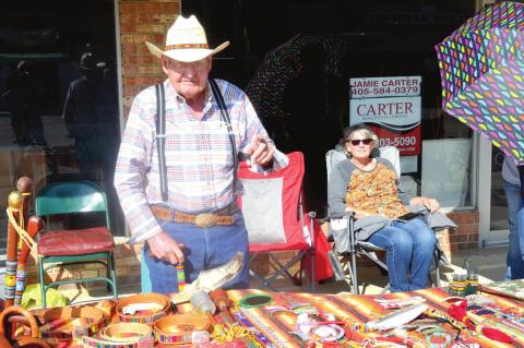 Downtown Wetumka on Sucker Day