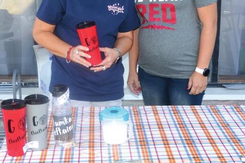 Downtown Wetumka on Sucker Day