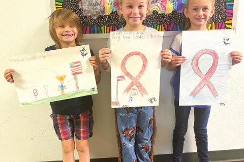 Calvin Red Ribbon Poster Contest Winners