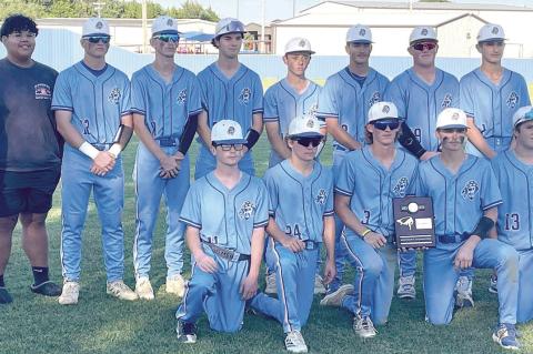 MOSS PIRATES ARE FALL BASEBALL DISTRICT CHAMPIONS. The Moss Pirates Baseball team earned the title of District Champions and advanced to play in the Regional Tournament starting Thursday, October 2nd at Stuart. Moss plays Dover at 4:00 pm. Pictured above 