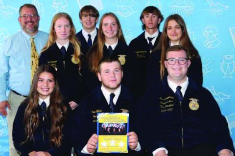 STUART 2024-2025 OFFICER TEAM ATTENDS SOUTHEAST AREA COLT CONFERENCE.