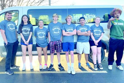 GRAHAM-DUSTIN POWERLIFTING TEAM TRAVELED TO STATE COMPETITION RECENTLY