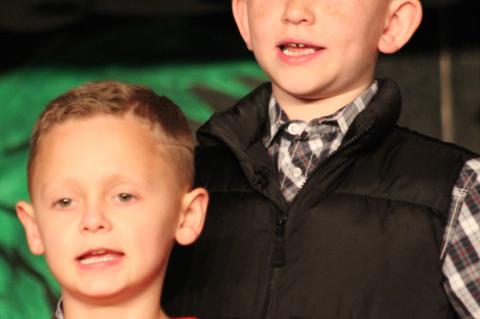 1st Grade Calvin Christmas Program