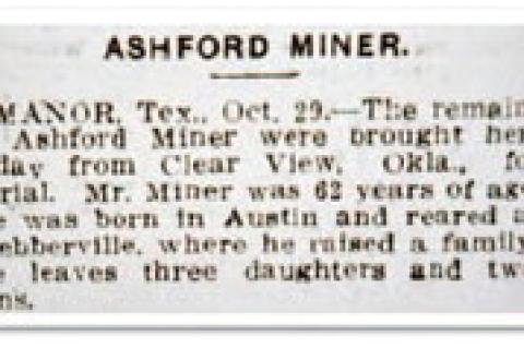 Journey Into Tannehill History: An Epic Search for Roots