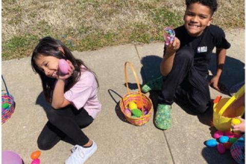 City of Wetumka Celebrates Easter with Egg Hunt