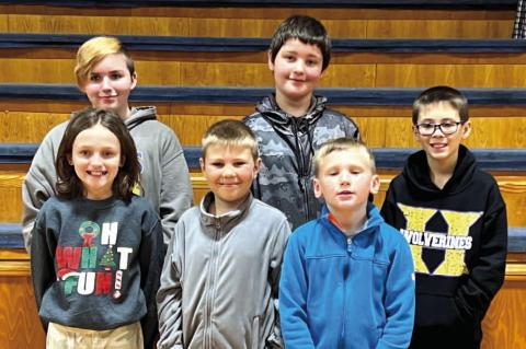 Moss Elementary students receive awards