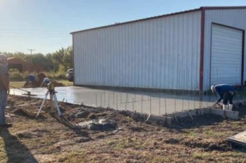 Yeager VFD builds community storm shelter and other much needed improvements