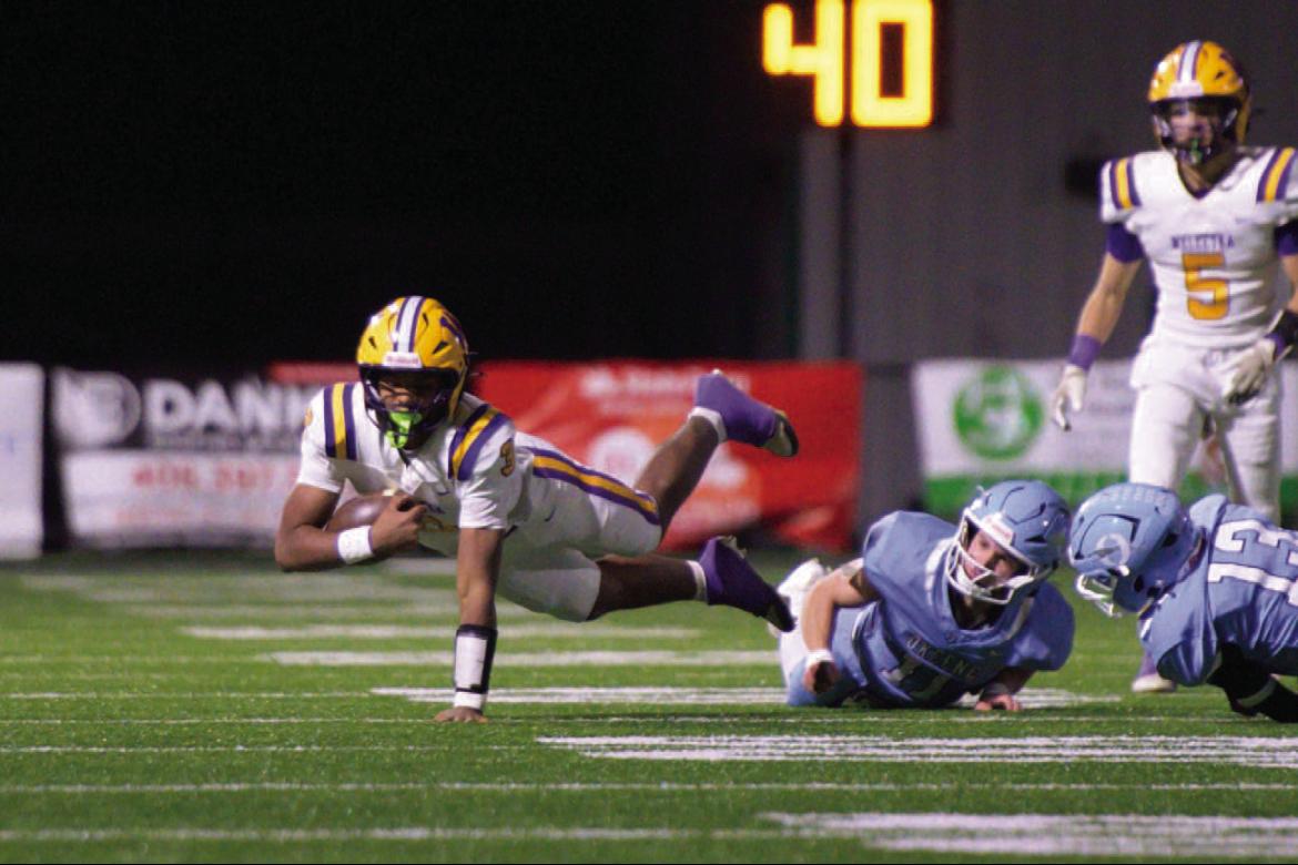 Freshman quarterback Jakory Bagby is already making a name for himself as an Outlaw.